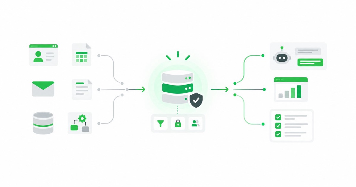 Máte <strong>firemní data pro AI</strong>? Co vyřešit před nasazením AI asistenta